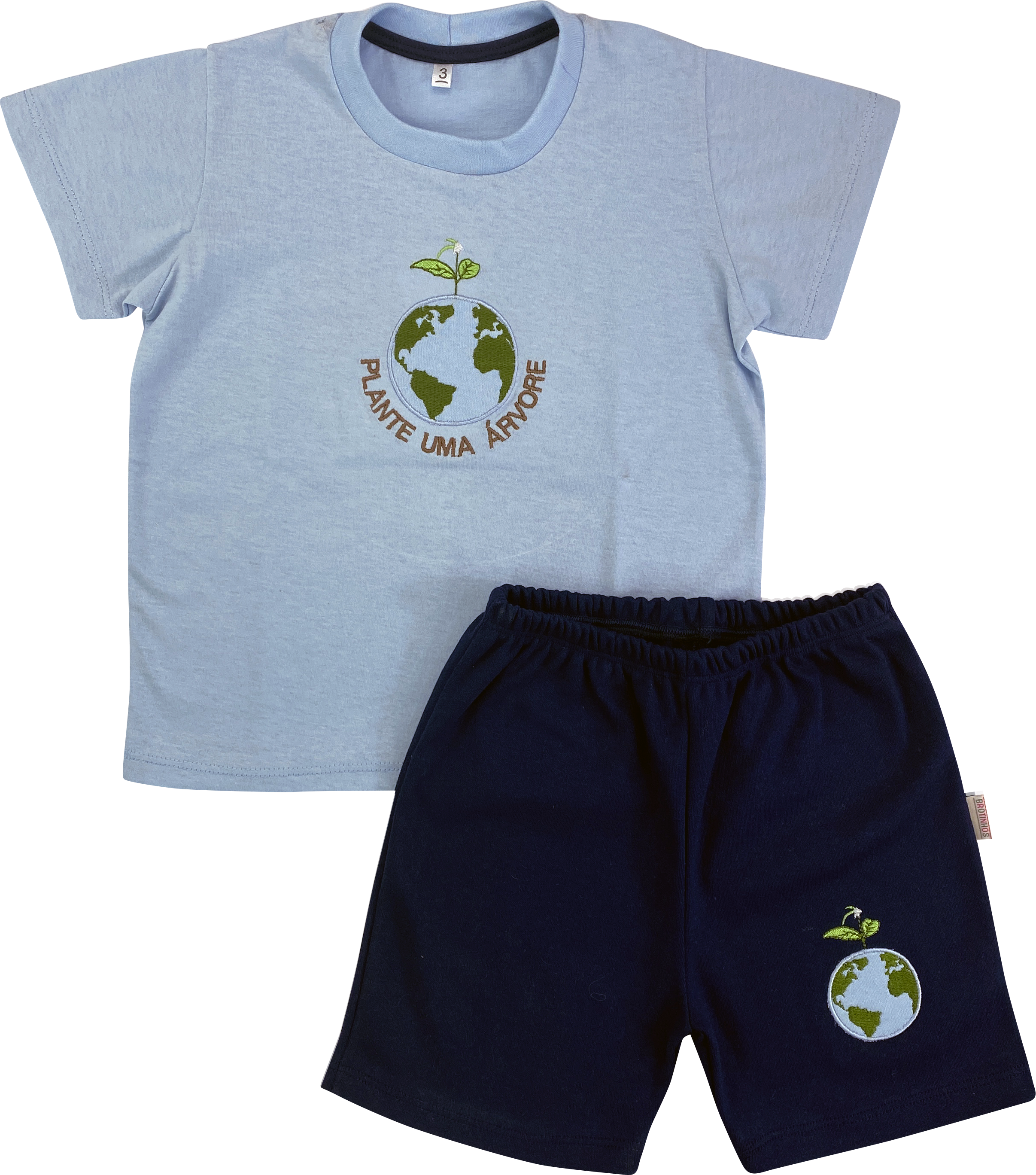 Conjunto Camiseta + Shorts Menino