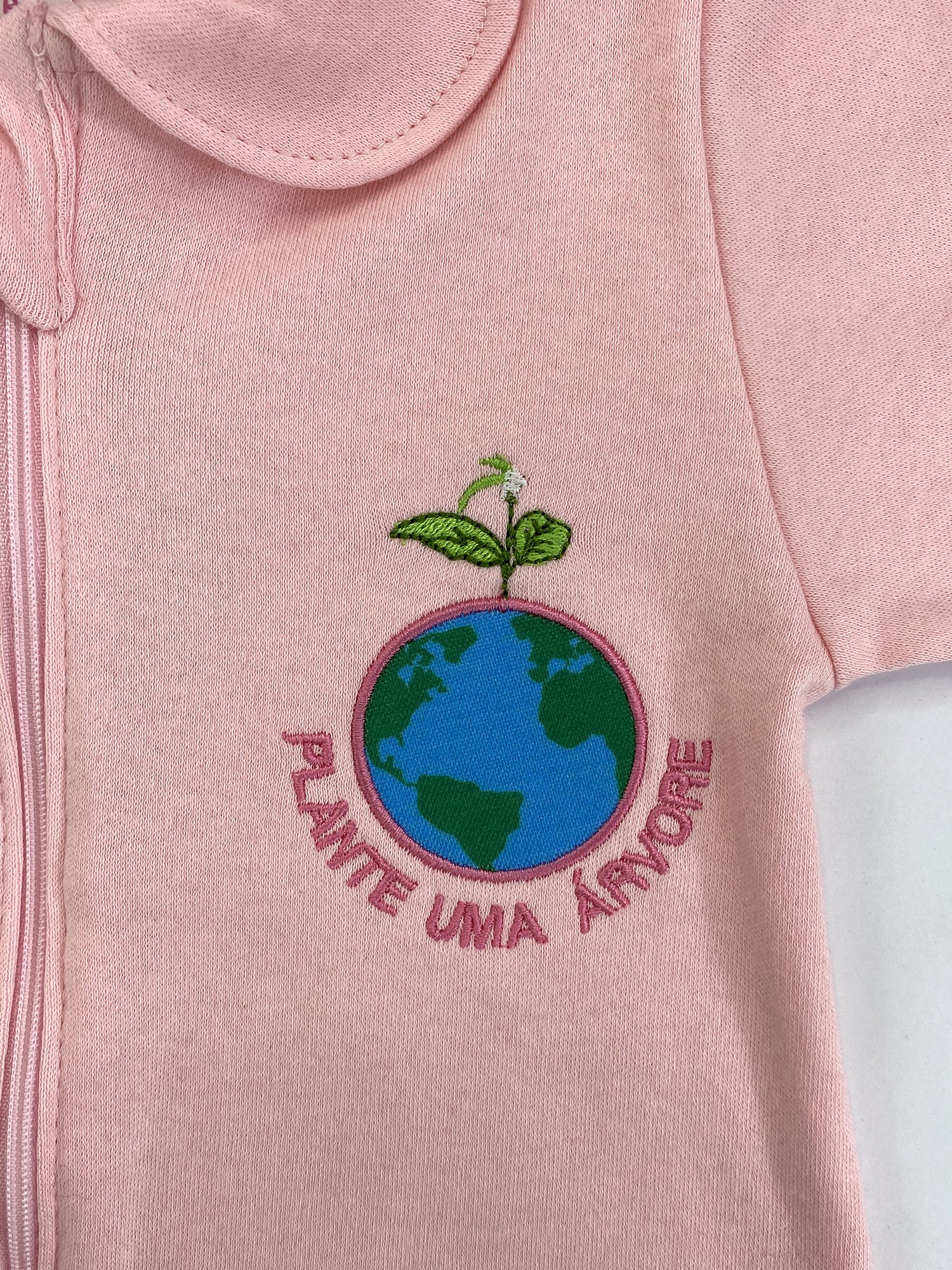 Kit Plante Uma Árvore + Macacão De Bebê Menina