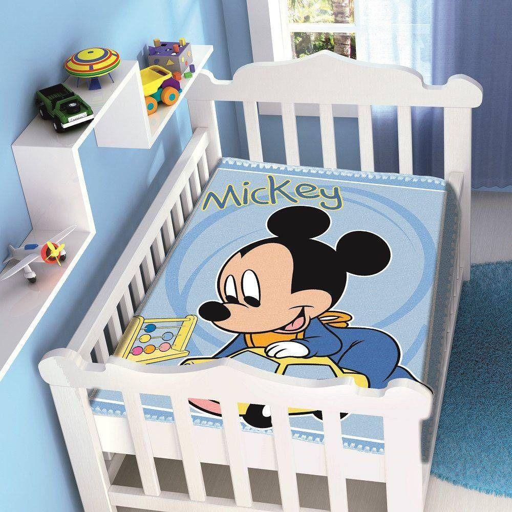 Cobertor Bebê Infantil Jolitex Disney Raschel Plus